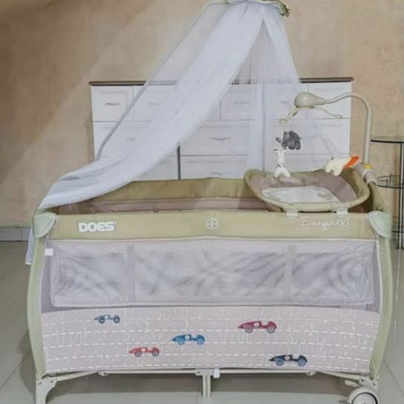 KASUR BAYI BABY BOX Baby Does Easy Fold CH1808 XL.