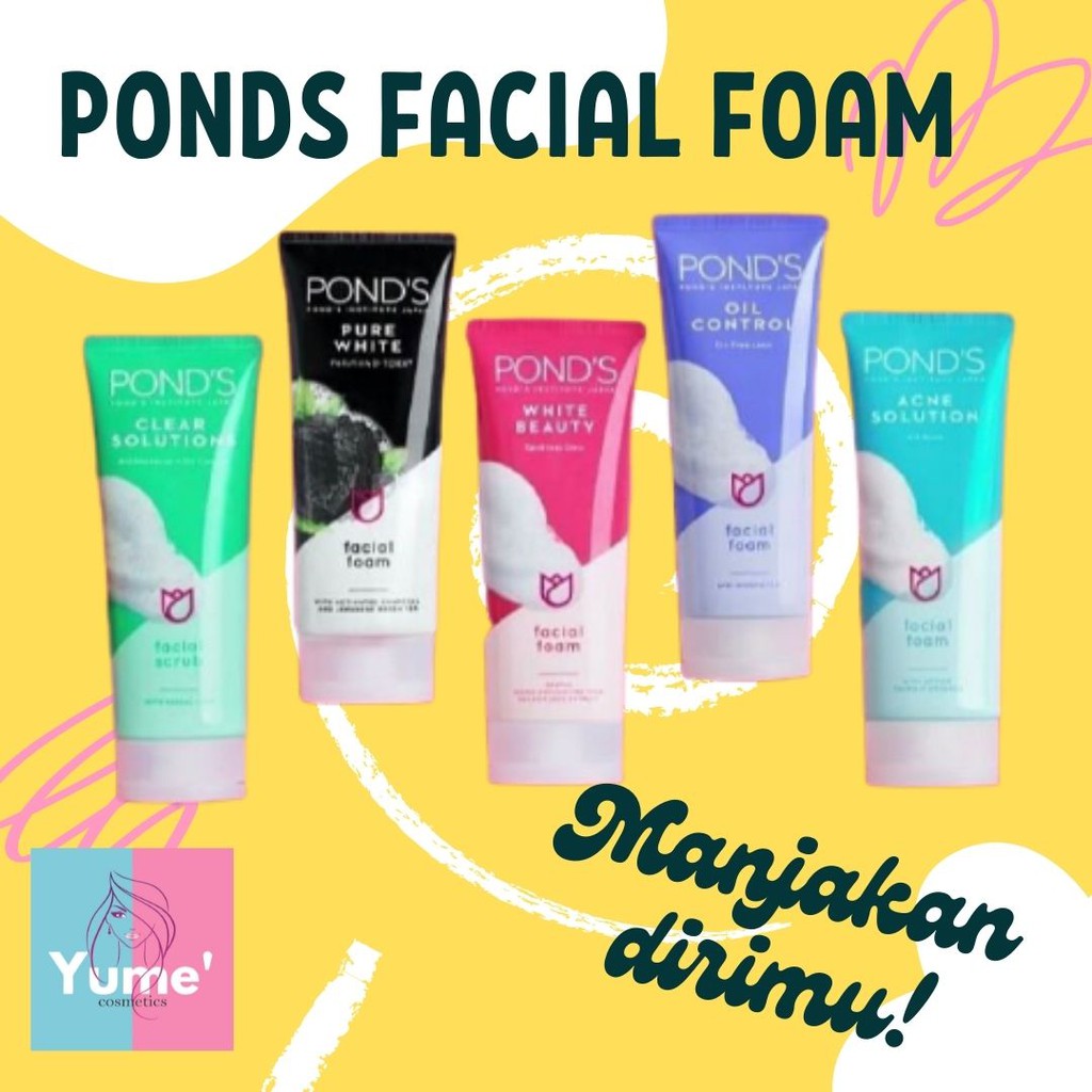 PONDS FACIAL FOAM |Sabun muka, Facial Wash, Sabun Cuci Muka