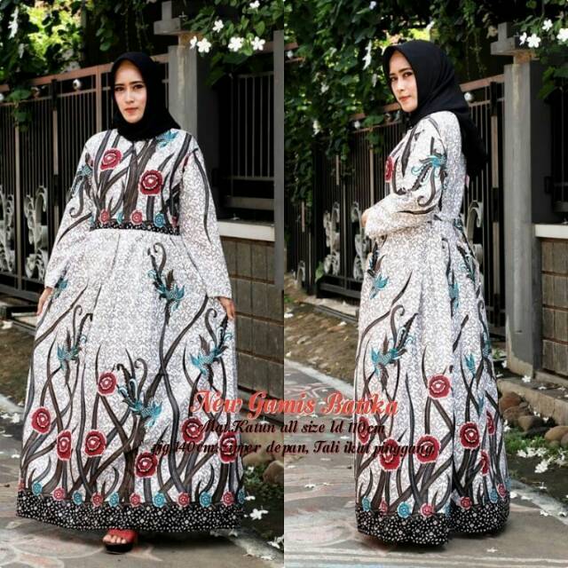 GROSIR BATIK NEW GAMIS BATIKA