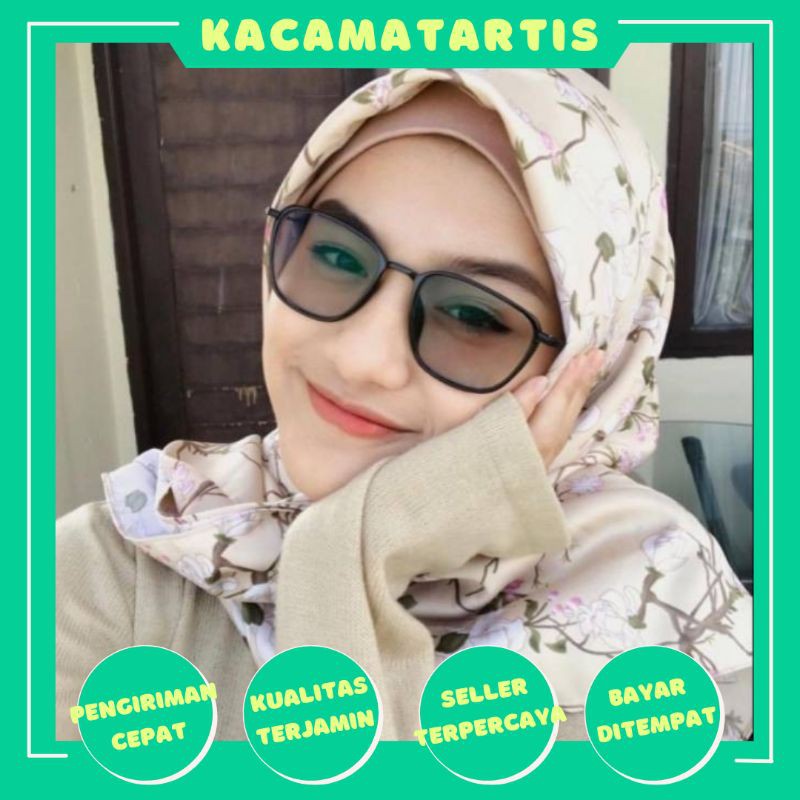 frame kacamata 2189 Photochromic Normal lensa bawaan pabrik