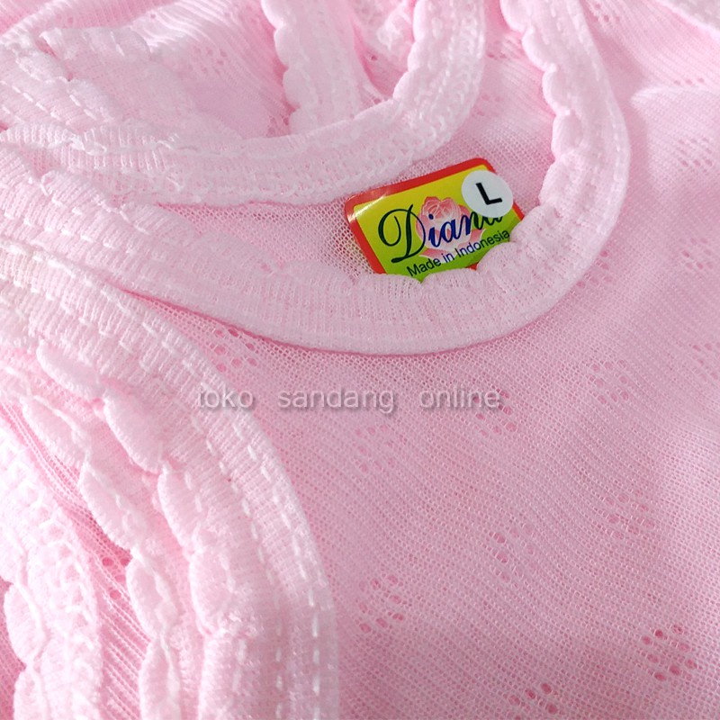 (GROSIR 1 LUSIN)SINGLET ANAK BOLONG DIANA