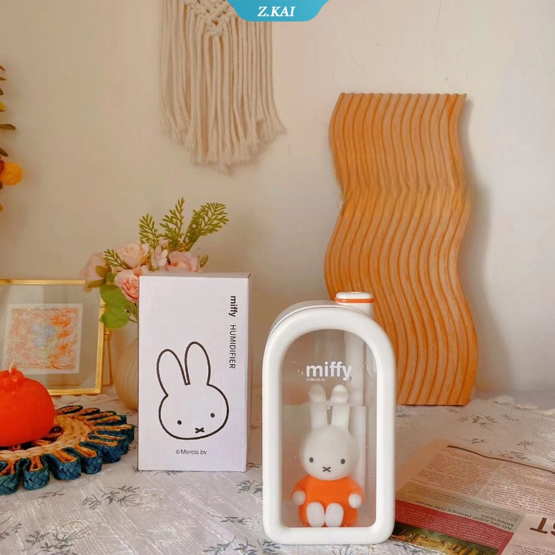 Miffy X MIPOW Air Humidifierpurifierdiffuser Minyak Esensial Aromaterapi Ultrasonik 380ml Dengan Lampu LED