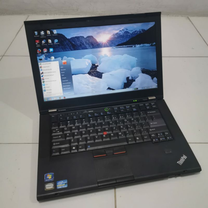 Laptop Lenovo Thinkpad T420i intel Cor i5 Windows 10 Layar 14 inch Full Aplikasi siap pakai mulus