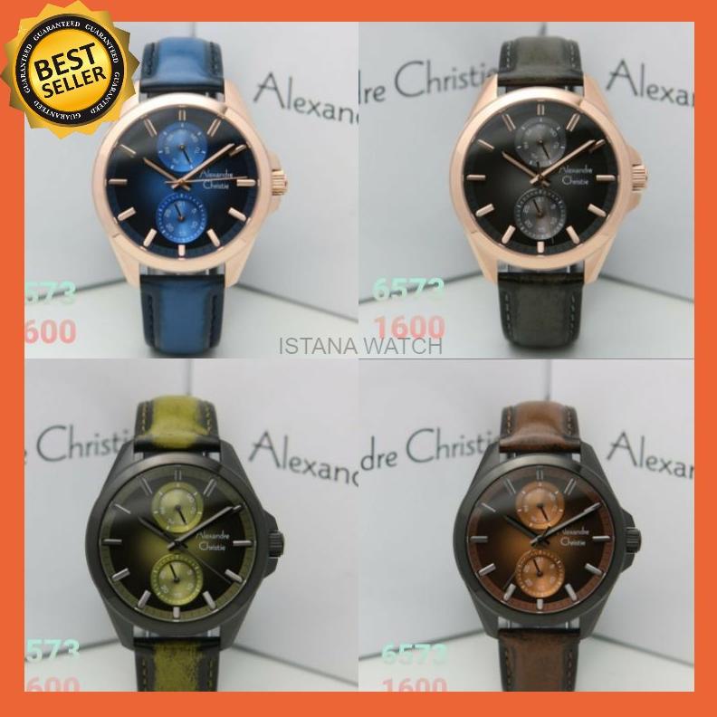HOLLXMALL | [PASTI ORI ] JAM TANGAN PRIA ALEXANDRE CHRISTIE AC 6573 AC6573 ORIGINAL BRANDED MURAH