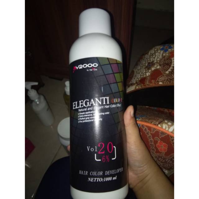 elegant Y2000 6% hair color developer