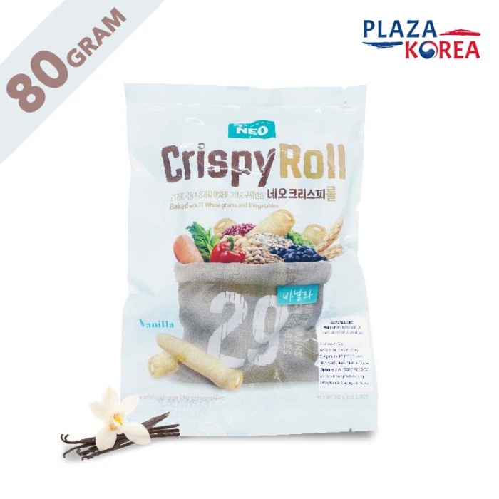 

⭐ COD ⭐ NEO BAKED CRISPY ROLL 80GR - CEMILAN WAFER KHAS KOREA - VANILLA