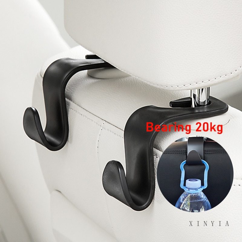 Hanger Hook Bahan Plastik Untuk Belakang Headrest Kursi Mobil