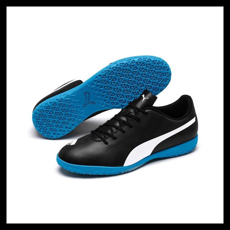 MURAH Sepatu Futsal PUMA Rapido IT Black ORIGINAL BNIB - 43