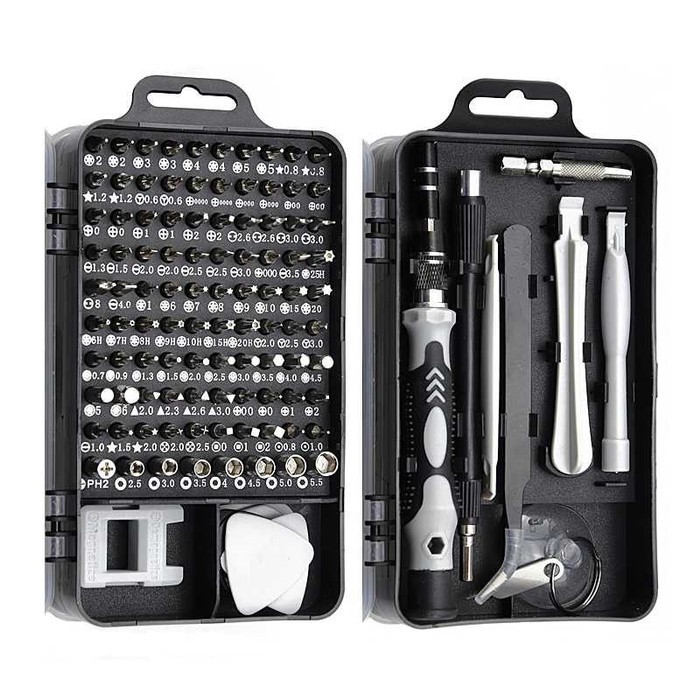 Obeng 115 in 1 Screwdriver Reparasi Smartphone Android Iphone -PH33