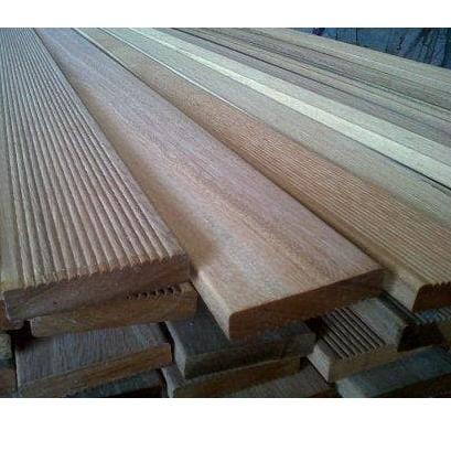 Modern.. Lantai Decking Kayu Asli Bengkirai Pagar Kolam Teras Balkon