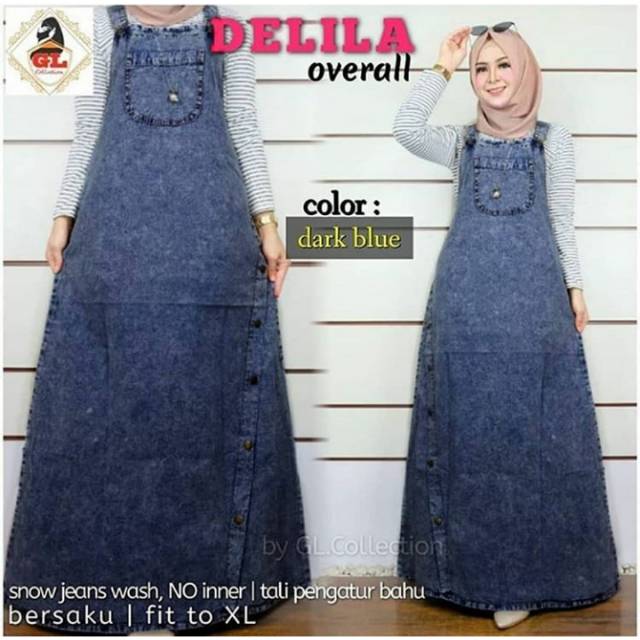 Delila overal jeans+inner
