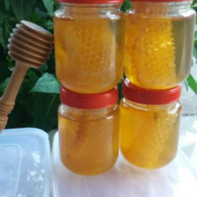 

Honeycom in jar