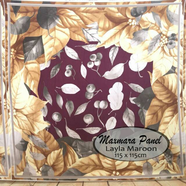 KAIN MAXMARA PANEL LAYLA MAROON