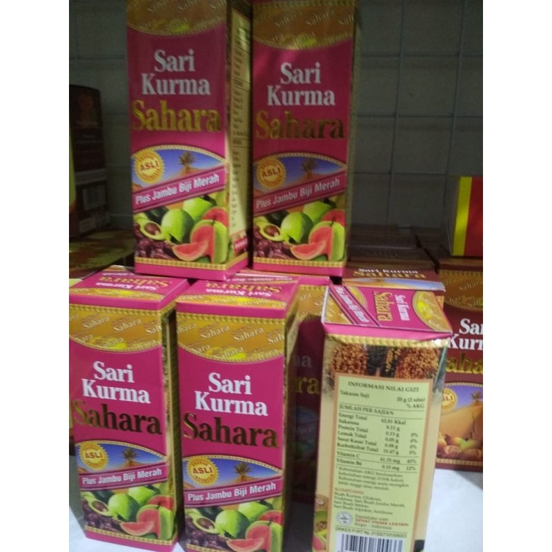 

madu Sahara biji jambu merah