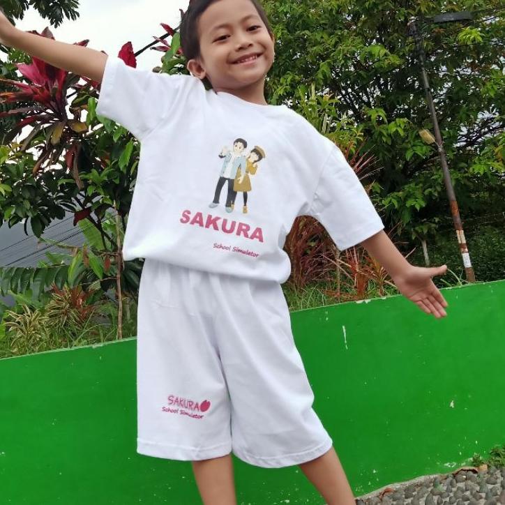 

[PRODUK PRSKH] BAJU SETELAN KARAKTER SAKURA SCHOOL SIMULATOR (BAJU+CELANA) 8NS