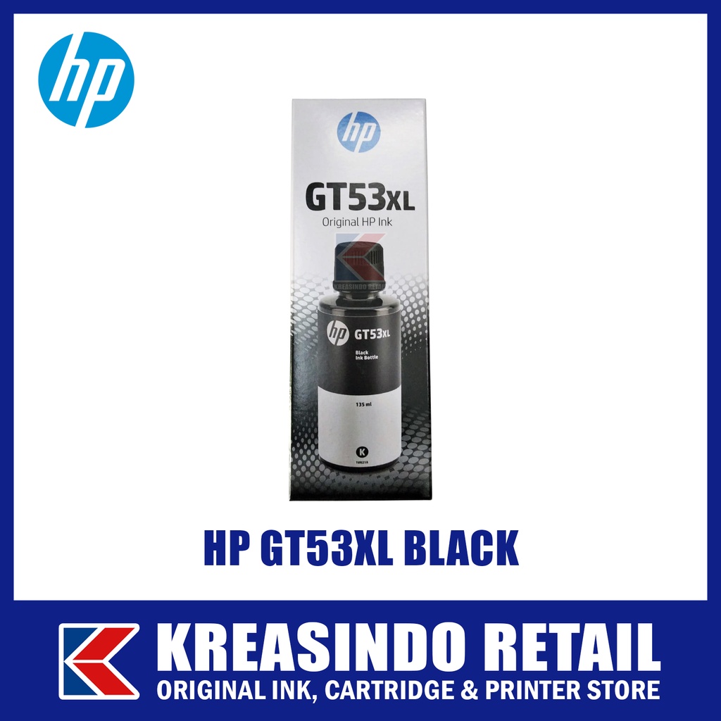 Tinta HP GT53XL / GT53 XL Black Original