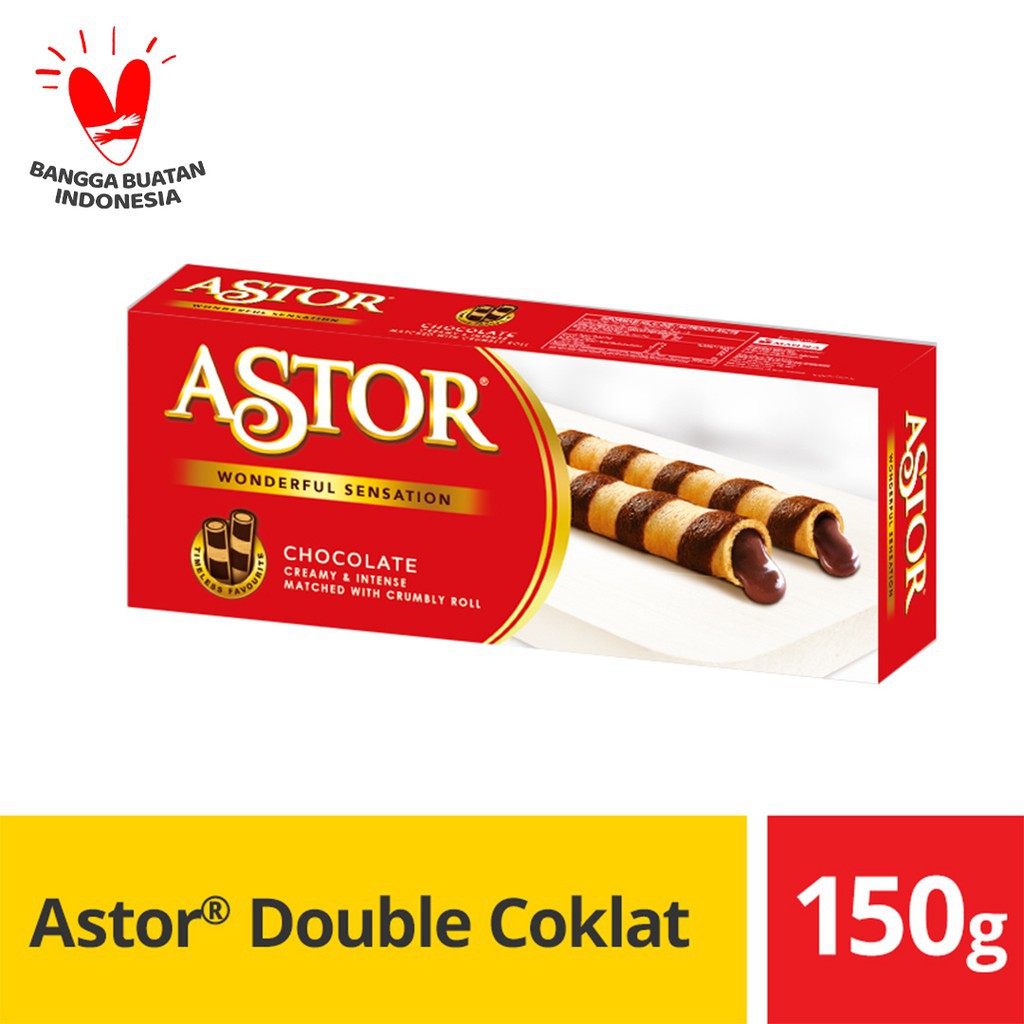 

ASTOR Double Chocolate Wafer - 150gr