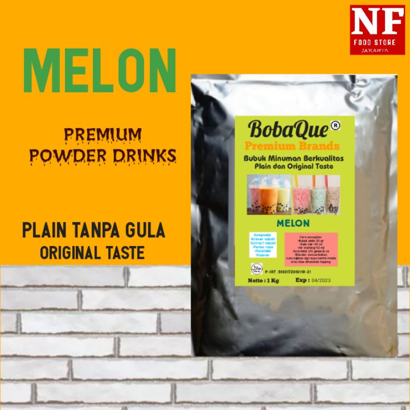 

BUBUK MINUMAN RASA MELON PREMIUM