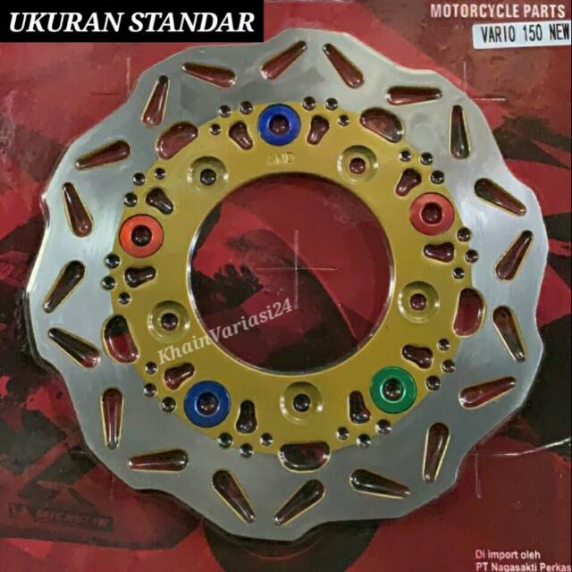 Disc piringan cakram New Vario 150 new lobang baut 5