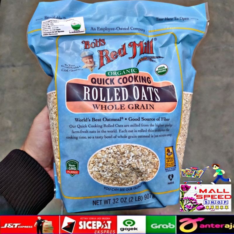 

BRM Quick Cooking Rolled Oat 907gr
