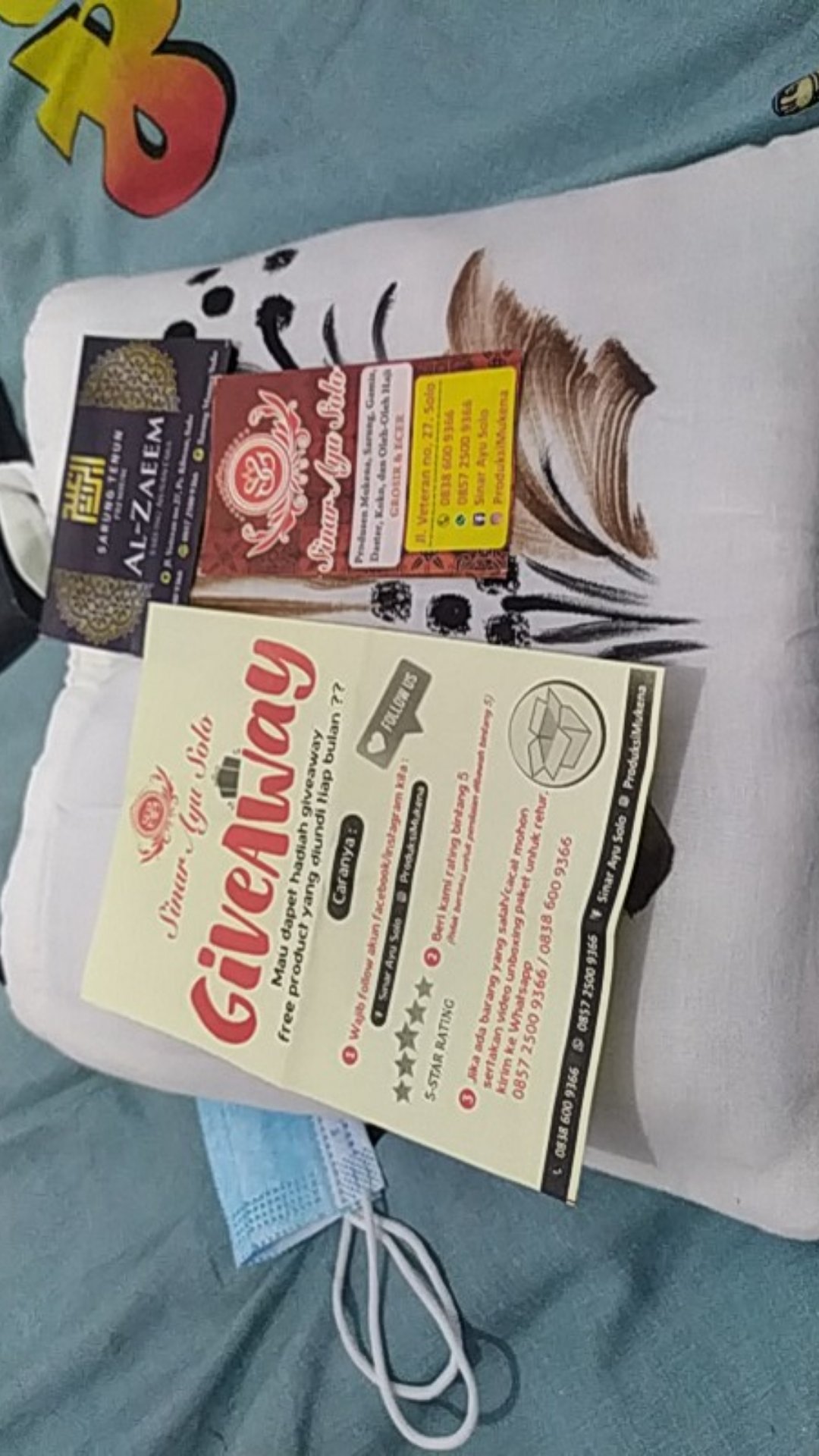 Mukena Batik Kelengan Bordir Beledak Solo Murah