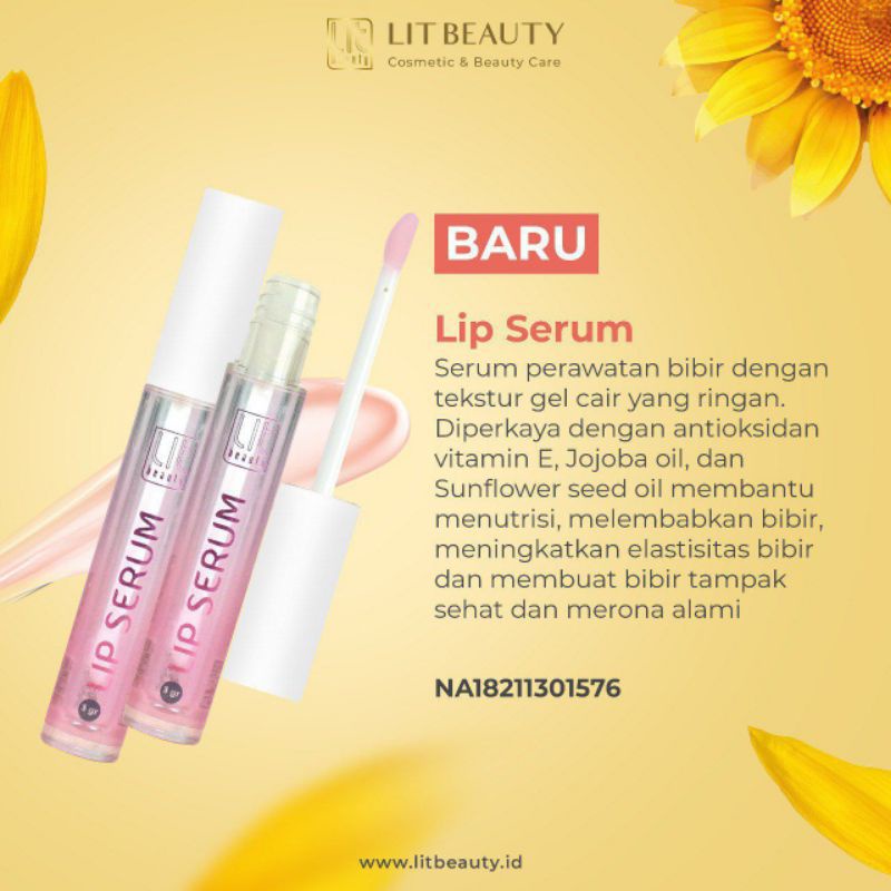 LIP SERUM "LIT BEAUTY" BPOM