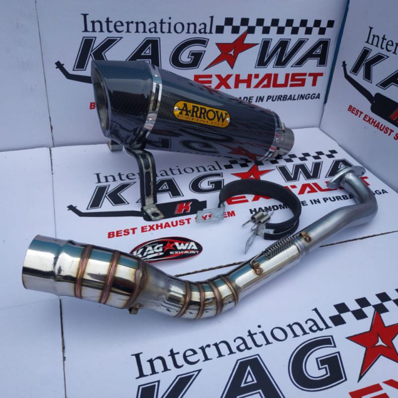 knalpot Arrow nmax PCX 150 beat genio X-RIDE Mio J PCX 160 Vario scoopy XMAX ADV