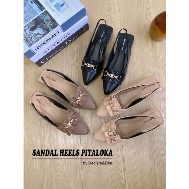 DECLARE&amp;DEE SANDAL HEELS WANITA TERBARU PITALOKA BEST QUALITY