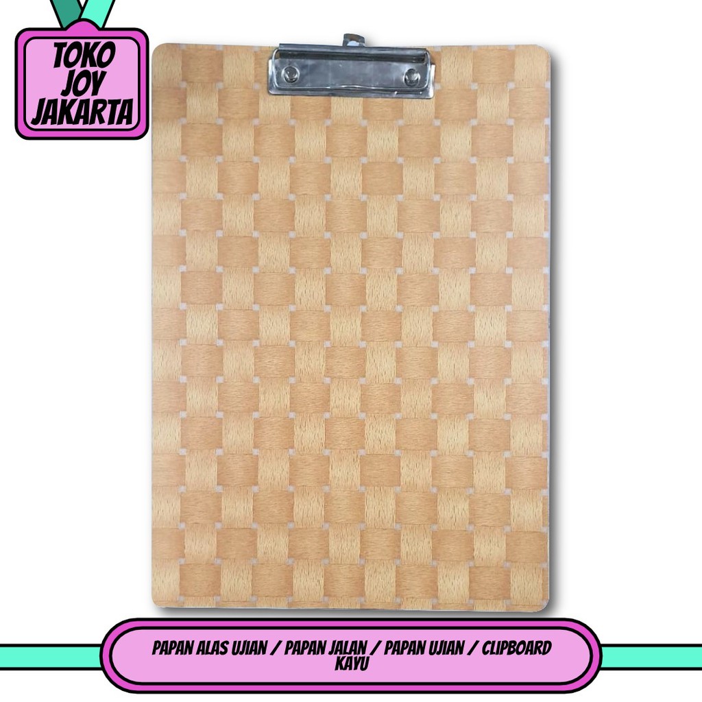 

Papan Alas Ujian / Papan Jalan / Papan Ujian / Clipboard Kayu