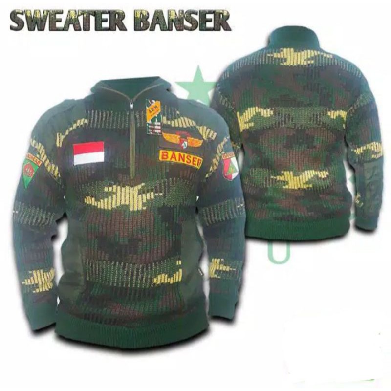 JAKET SWEATER BANSER