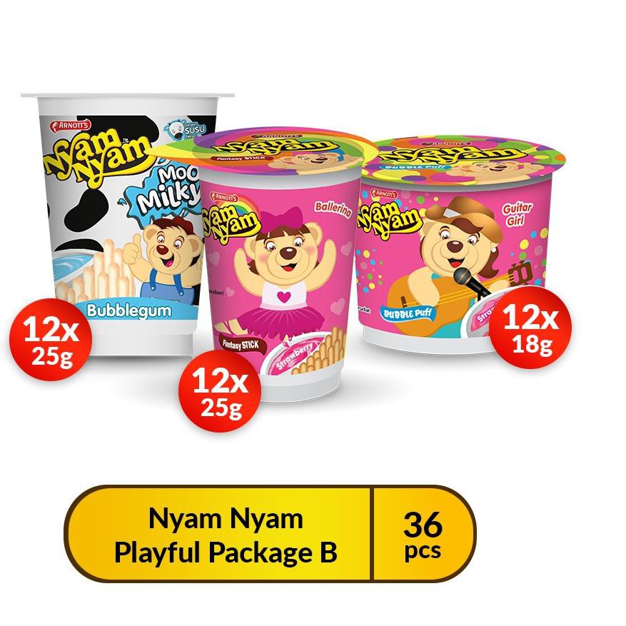 

[Terlaris] Nyam Nyam Playful Package B 7