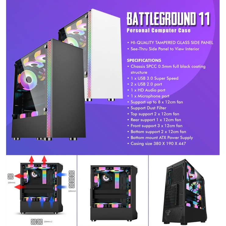 Casing Gaming Simbadda Battleground 11