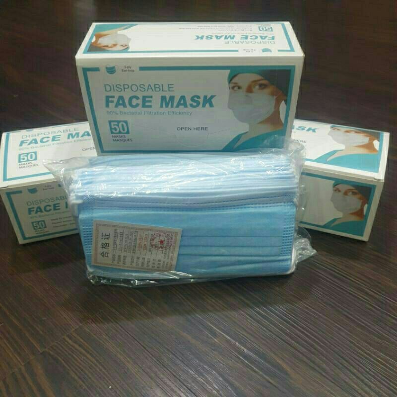 MASKER EARLOP 3 PLAY 1 BOX ISI 50 PCS