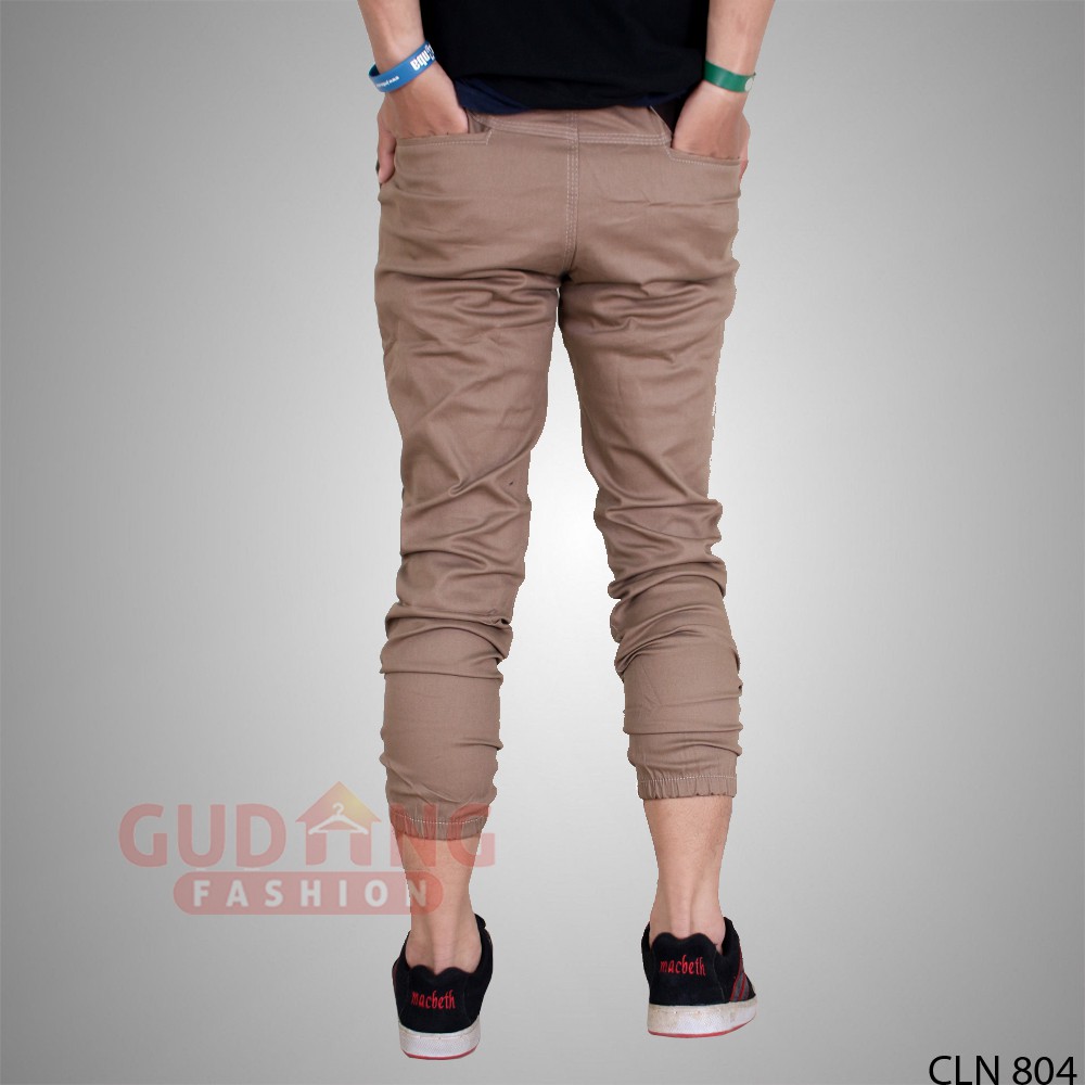 Celana Karet Pria Celana Jogger Panjang - CLN 804