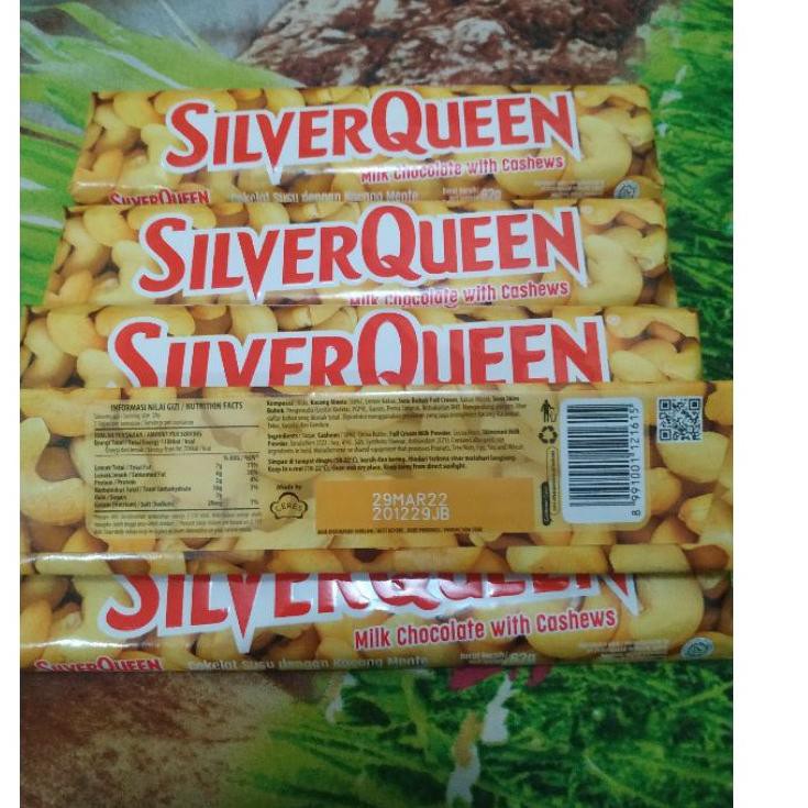 

Bayar Di Tempat HT0JB Silverqueen 62gr kemasan baru exp 2022 Z82 Dijual Murah