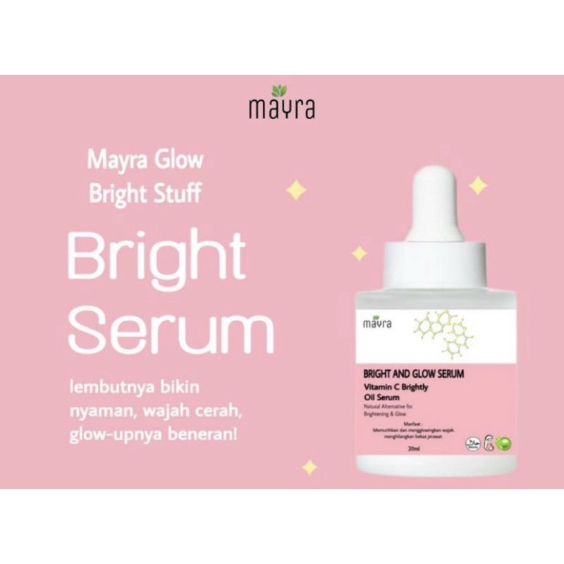 {BPOM!} MAYRA MYO BRIGHTENING SERUM &amp; BODY LOTION 20ml