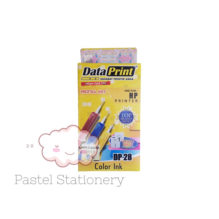 DataPrint Refill Tinta HP Warna DP 28 - Tinta HP Data Print DP 28