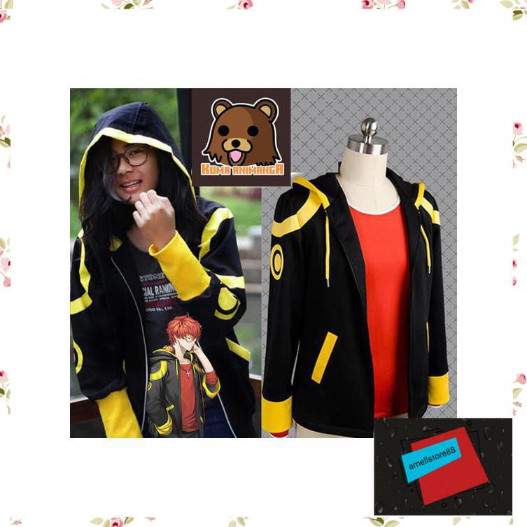 Jaket Pria parasut parka gunung Mystic Messenger 707Luciel Choi Mystic Messenger KK433