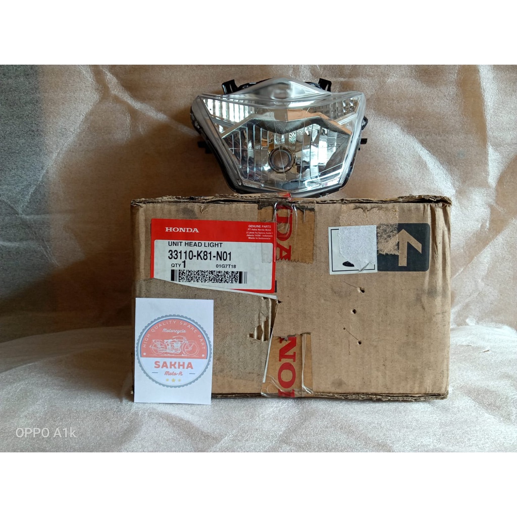 lampu depan beat esp 2016 2017 2018 original honda reflektor beat esp 2016 asli honda