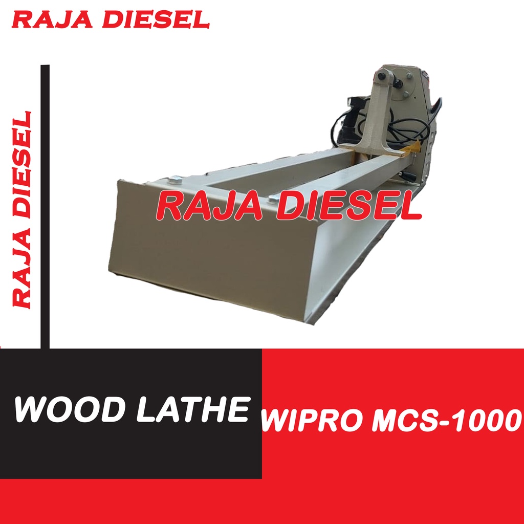 MESIN BUBUT KAYU / WOOD LATHE MACHINE 1000 mm WIPRO MCS-1000