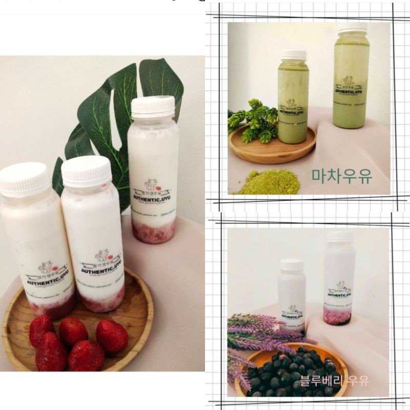 

SUSU SEGAR SEHAT STRAWBERRY, MATCHA, BLUEBERRY KOREAN FRESH MILK (Chat Admin sebelum pemesanan)