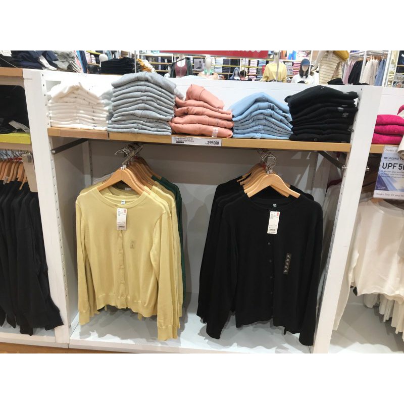Jastip Cardigan Wanita Uniqlo/Kardigan Wanita Uniqlo Lengan Panjang
