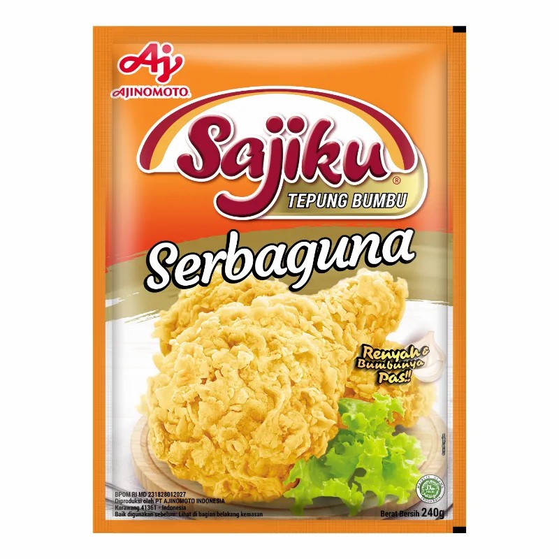 

Sajiku Tepung Bumbu Serbaguna 200gr