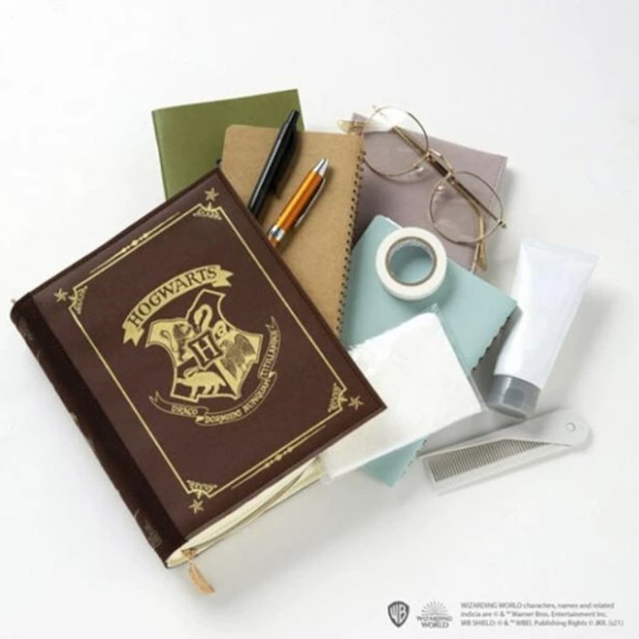 MURAH# HOGWARTS BOOK POUCH HALLOWEEN COSTUME PROPS MULTIPURPOSE BAG HOGWARTS ,P: