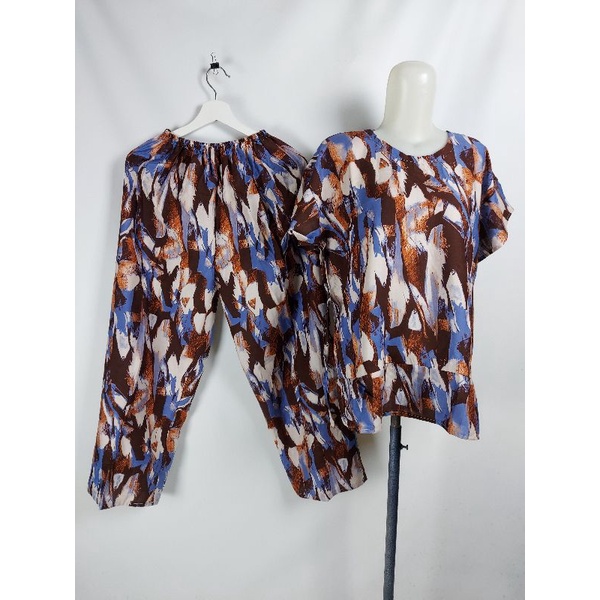 SETCEL JUMBO REMPEL XXL/SETELAN CELANA PANJANG XXL/SET BABBYDOLL XXL/PIYAMA XXL/BAJU TIDUR-G29