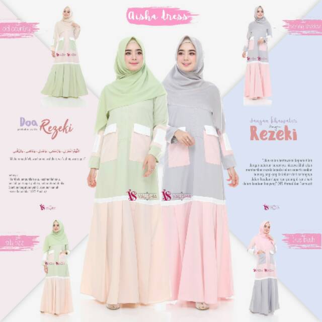Aisha Dress by Valisha / dress muslim / dress premium