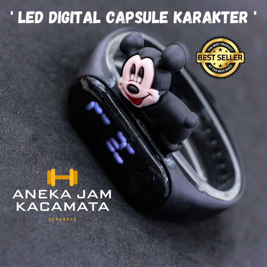 JAM TANGAN ANAK LED DIGITAL KAPSUL CAPSULE KARAKTER/JAM TANGAN //JAM TANGAN ANAK LED MODEL TERBARU/  JAM TANGAN LED ANAK LED STRAP RUBBER