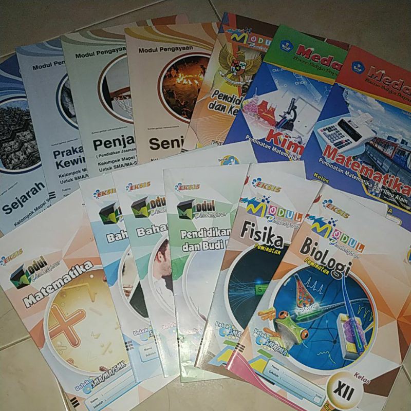 [Paket] Buku LKS SMA Kelas 12 Semester 1