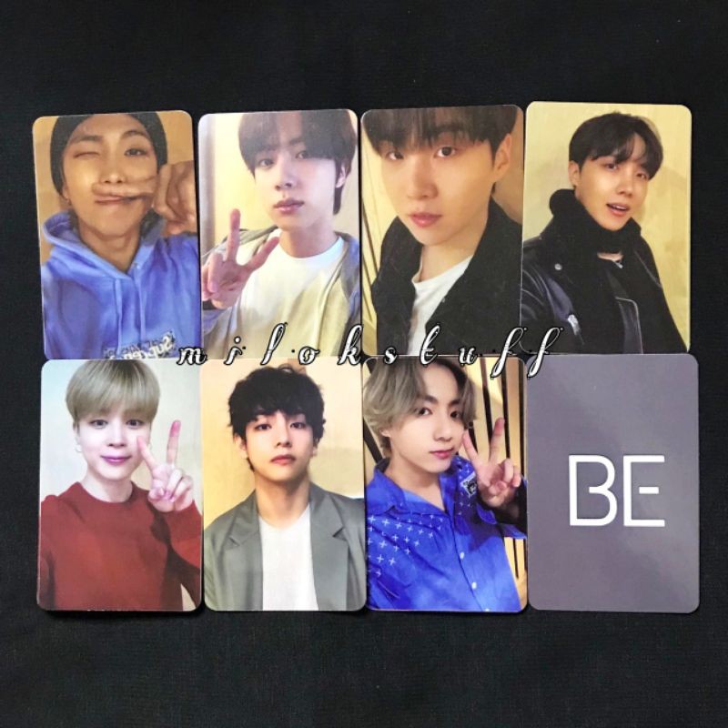 [READY] BTS BE ESSENTIAL LUCKY DRAW LD SOUNDWAVE PHOTOCARD SET