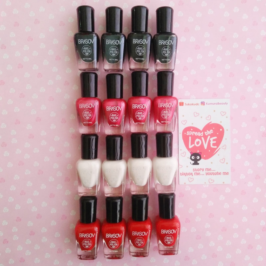 BRASOV NAIL POLISH 8ML / CAT KUKU